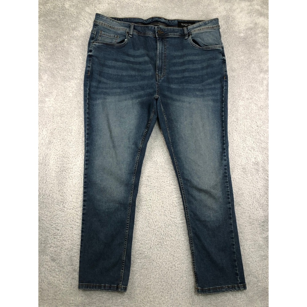 The Perfect Jean NYC Jeans Men 44x30 Blue Slim Fit Stretch Denim